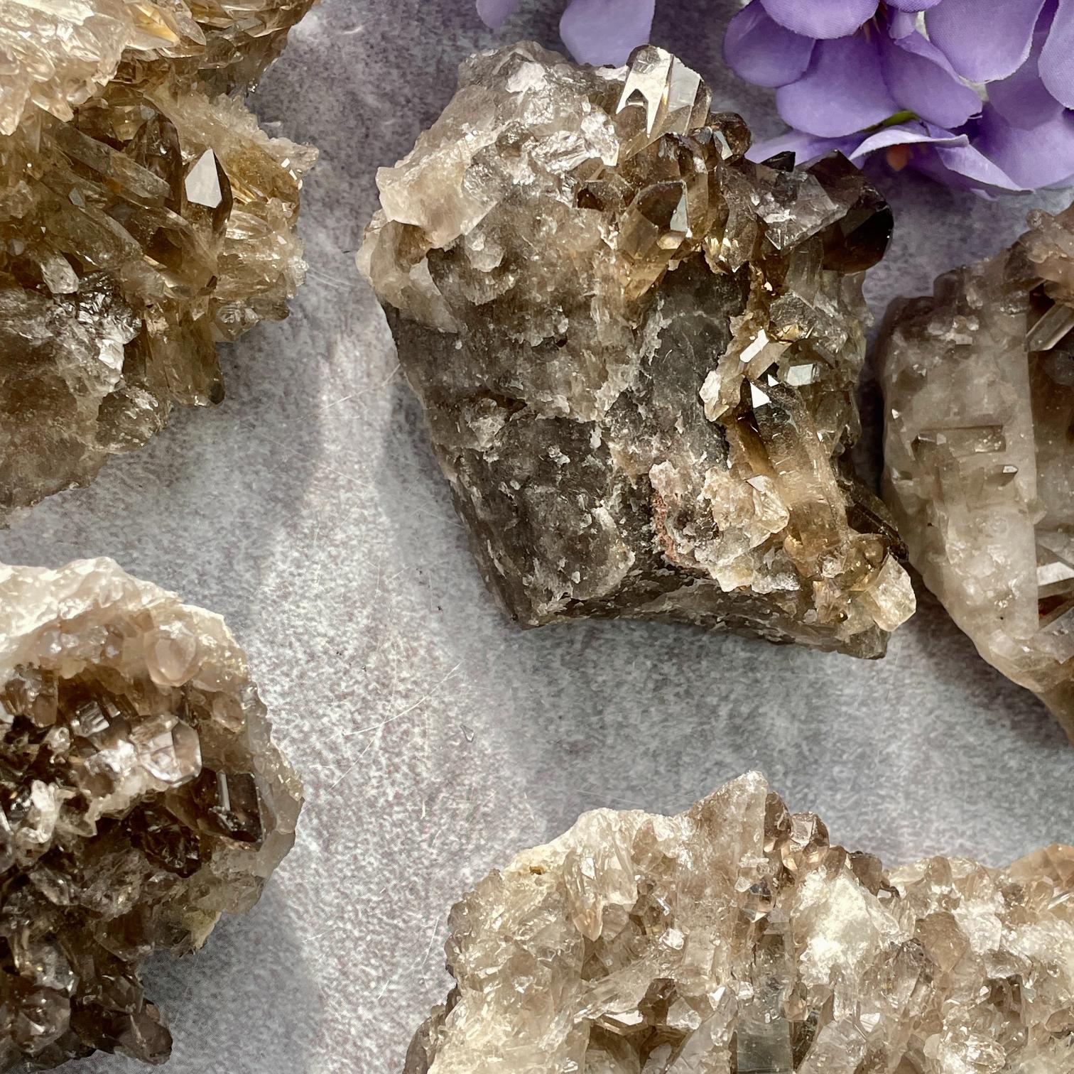 Smoky Quartz Cluster MED - 1pc Smoky Quartz Cluster MED - 1pc